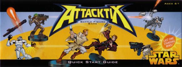 Attacktix Battle Figure Game: Star Wars board game cover