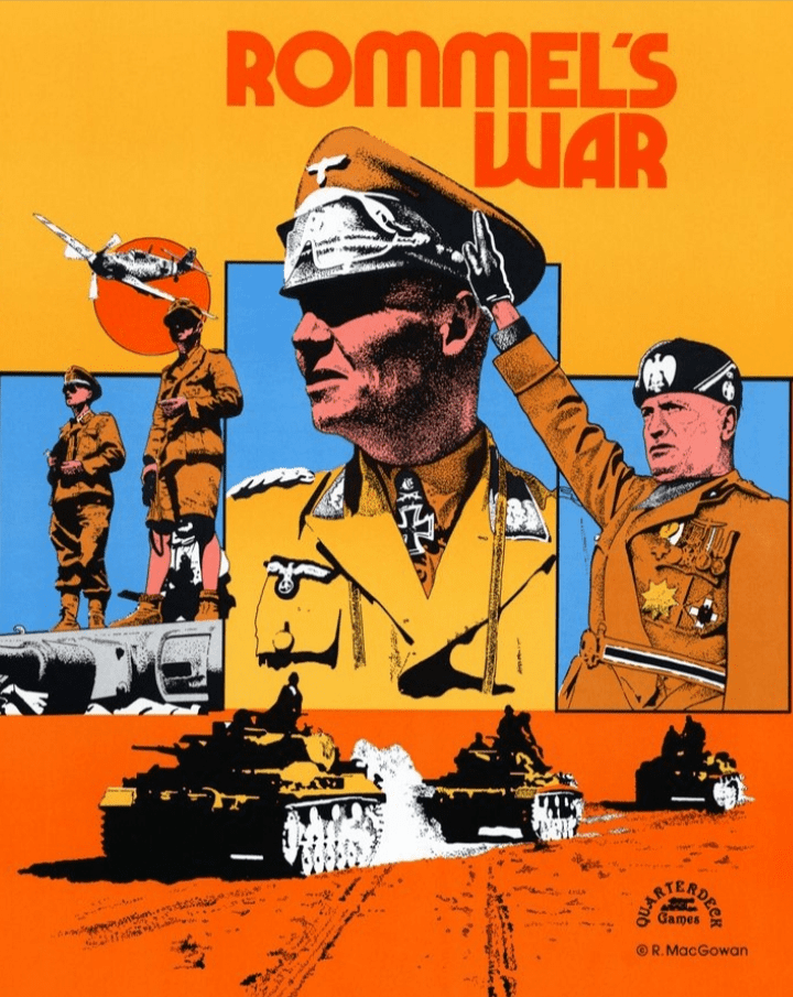 Rommel’s War board game cover