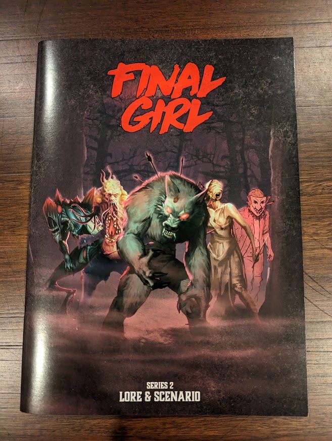 Final Girl: Lore & Scenario Book – Series 2 board game cover