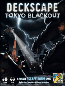 Deckscape: Tokyo Blackout board game cover