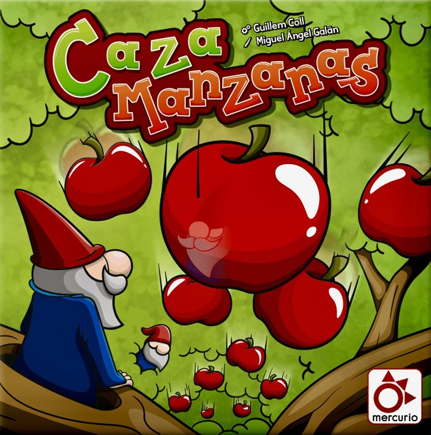 Cazamanzanas board game cover