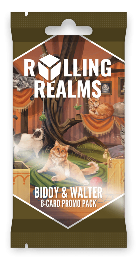 Rolling Realms: Biddy & Walter Promo Pack board game cover