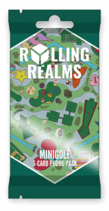 Rolling Realms: Minigolf Promo Pack board game cover