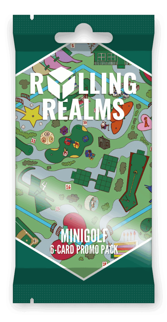 Rolling Realms: Minigolf Promo Pack board game cover