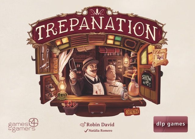 Trepanation board game cover