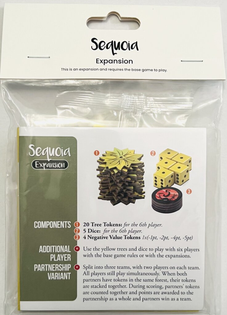 Sequoia: Expansion Pack board game cover