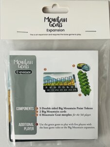 Mountain Goats: Expansion Pack board game cover