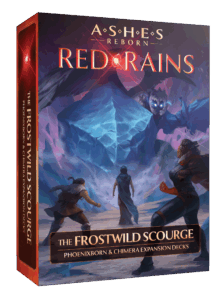 Ashes Reborn: Red Rains – The Frostwild Scourge board game cover