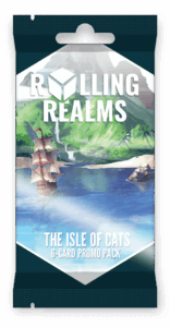 Rolling Realms: The Isle Of Cats Promo Pack board game cover