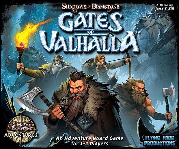 Shadows of Brimstone: Gates of Valhalla board game cover