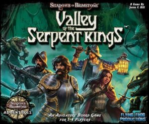 Shadows of Brimstone: Valley of the Serpent Kings board game cover