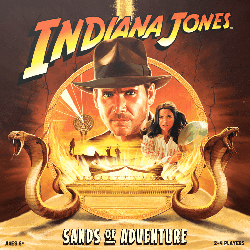 Indiana Jones: Sands of Adventure board game cover