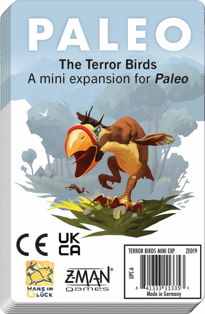 Paleo: The Terror Birds board game cover