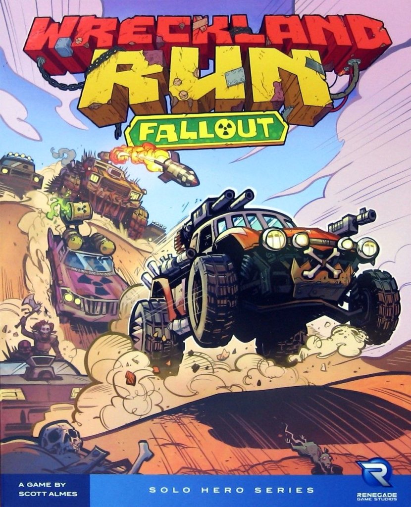 Wreckland Run: Fallout board game cover