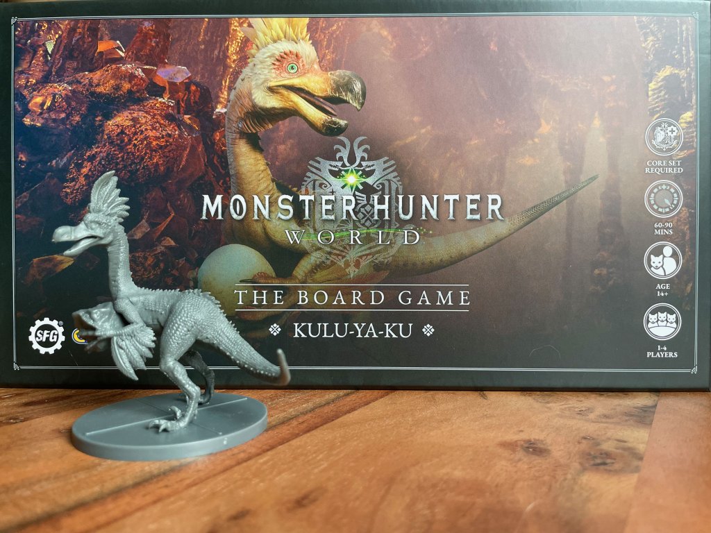 Monster Hunter World: The Board Game – Kulu-Ya-Ku board game cover
