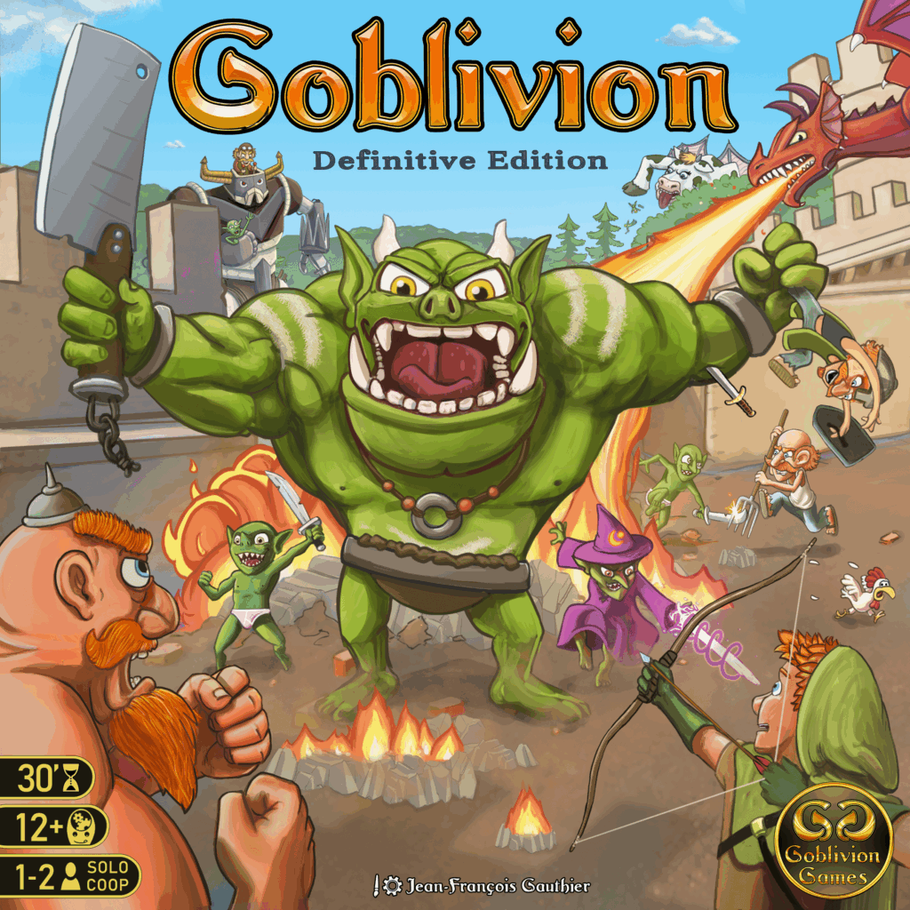 Goblivion: Definitive Edition board game cover