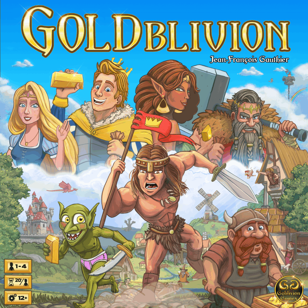 GOLDblivion board game cover