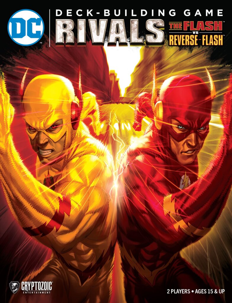 DC Deck-Building Game: Rivals – The Flash vs Reverse-Flash board game cover