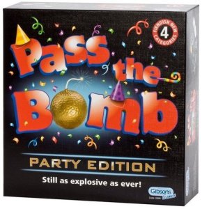 Pass the Bomb: Party Edition board game cover