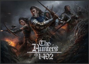 The Hunters A.D. 1492 board game cover