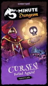 5-Minute Dungeon: Curses! Foiled Again! board game cover