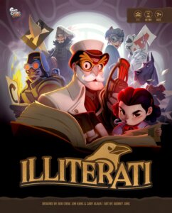 Illiterati board game cover