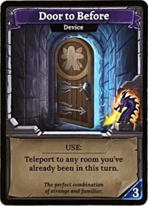 Clank!: Door to Before Promo Card board game cover