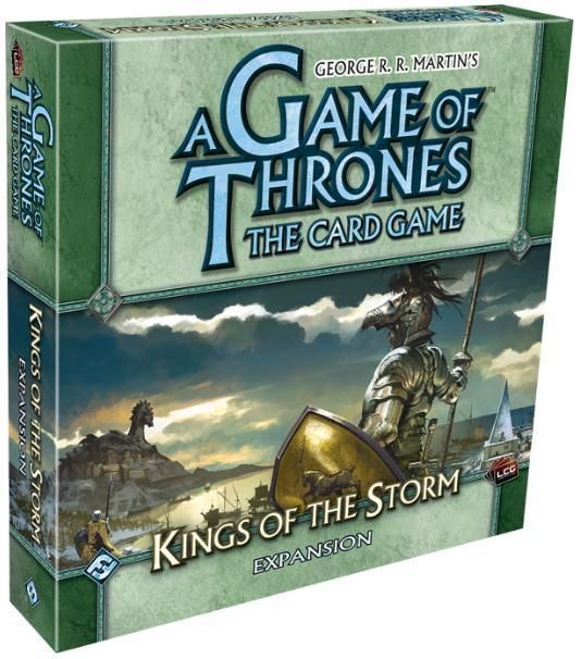 A Game of Thrones: The Card Game – Kings of the Storm board game cover