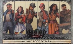Cthulhu: Death May Die – CMON Comics: Vol. 1 Promos board game cover