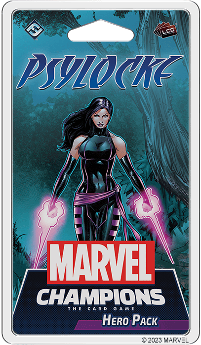 Marvel Champions: The Card Game – Psylocke Hero Pack board game cover
