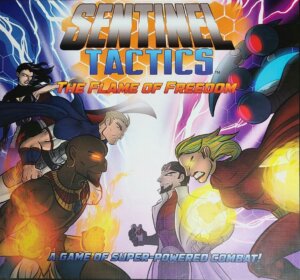 Sentinel Tactics: The Flame of Freedom board game cover