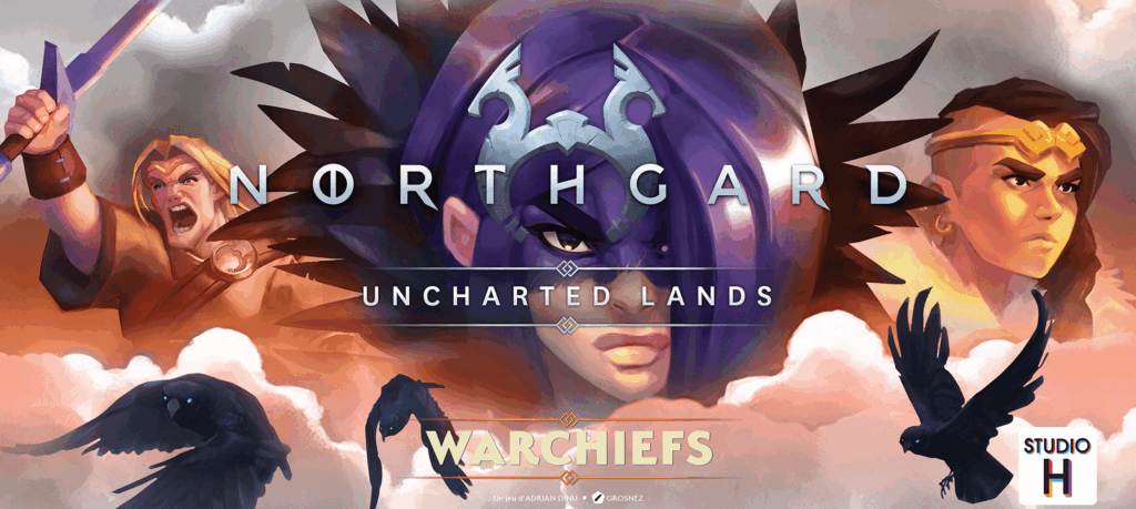 Northgard: Uncharted Lands – Warchiefs board game cover