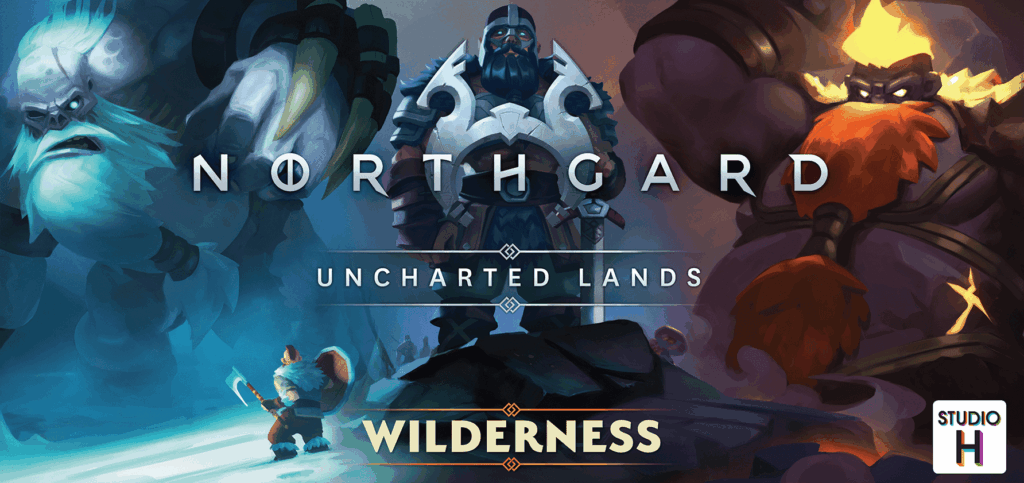 Northgard: Uncharted Lands – Wilderness board game cover