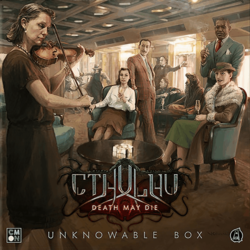 Cthulhu: Death May Die – Unknowable Box board game cover