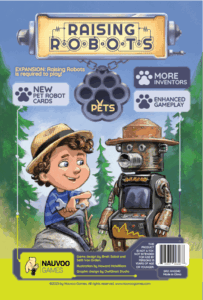Raising Robots: Pets board game cover