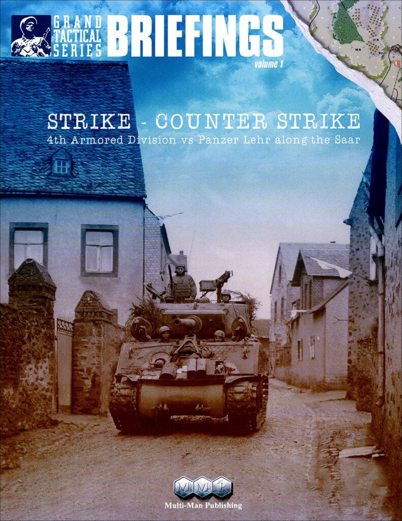 Strike: Counter Strike – 4th Armored Division vs Panzer Lehr along the Saar board game cover