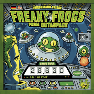 Freaky Frogs From Outaspace board game cover