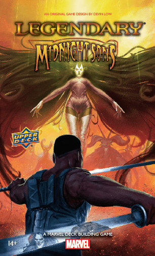 Legendary: A Marvel Deck Building Game – Midnight Sons board game cover