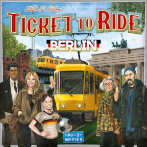 Ticket To Ride: Berlin board game cover