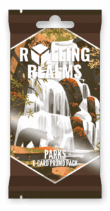 Rolling Realms: Parks Promo Pack board game cover