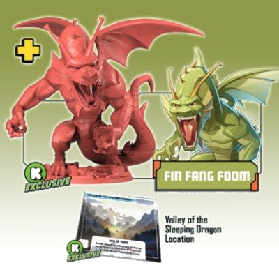 Marvel United: Multiverse – Fin Fang Foom board game cover