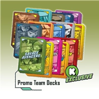 Marvel United: Promo Team Decks board game cover