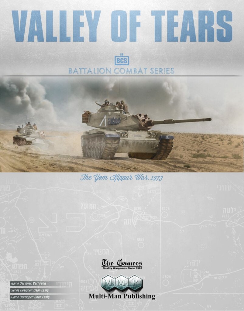 Valley of Tears: The Yom Kippur War, 1973 board game cover