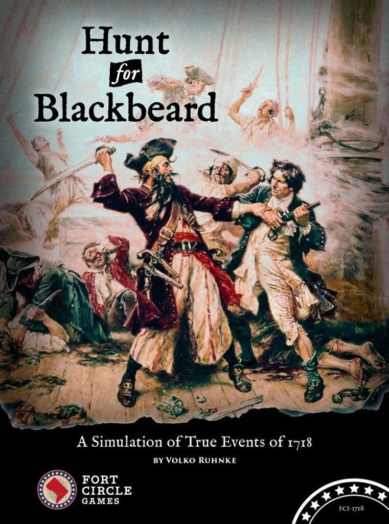 Hunt for Blackbeard board game cover