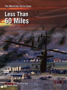 Less Than 60 Miles board game cover