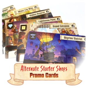 Flamecraft: Alternate Starter Shop Cards board game cover