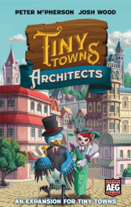 Tiny Towns: Architects board game cover