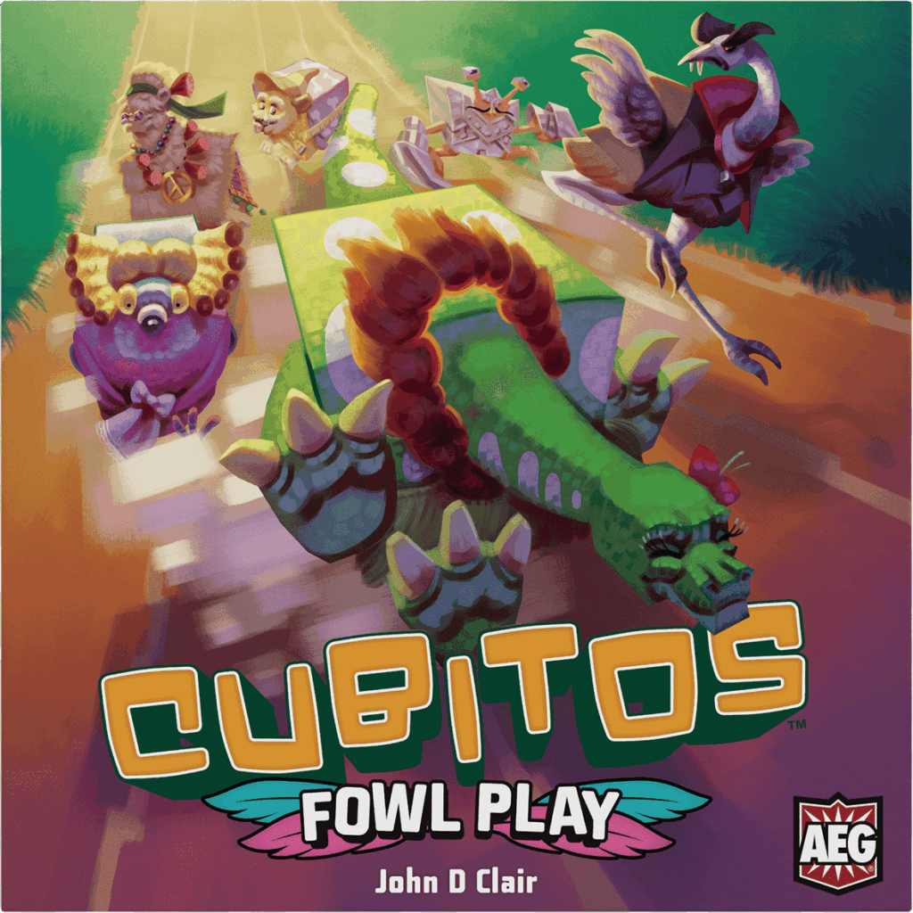 Cubitos: Fowl Play board game cover