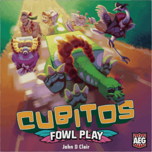 Cubitos: Fowl Play board game cover