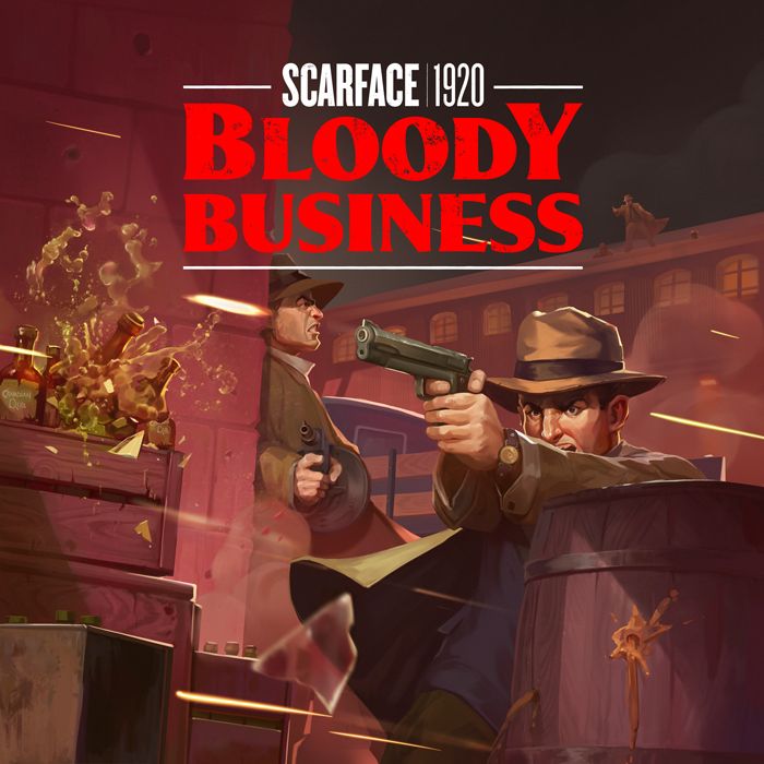 Scarface 1920: Bloody Business board game cover